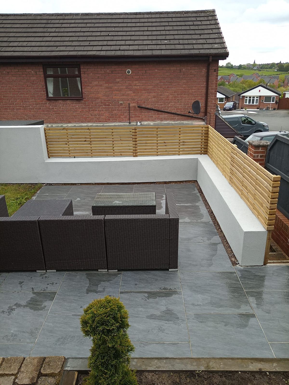 AW Builders team at work in Stoke-on-Trent