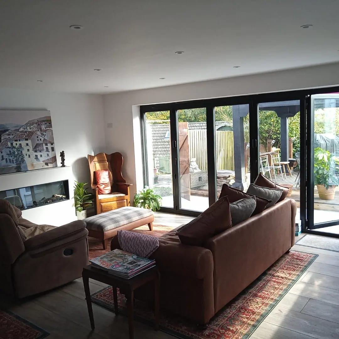 Double storey extension